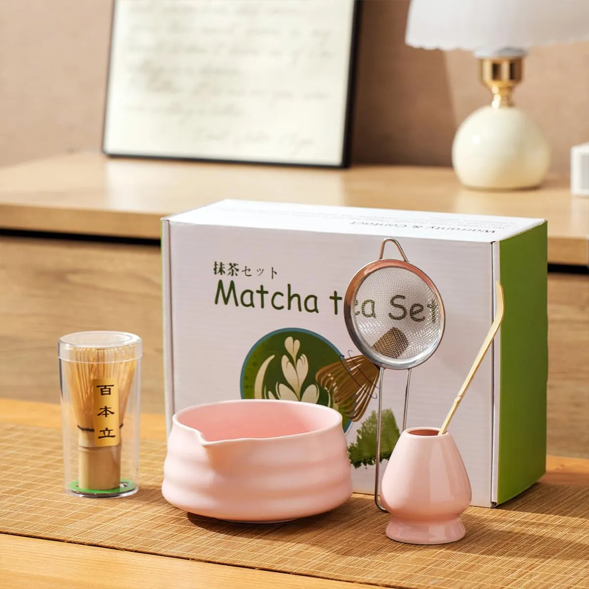 Smooth Finish Japanese Matcha Gift Bowl Set