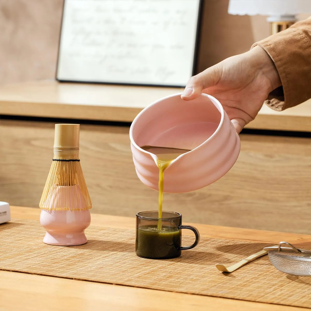 Smooth Finish Japanese Matcha Gift Bowl Set