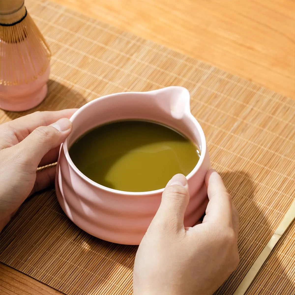 Smooth Finish Japanese Matcha Gift Bowl Set