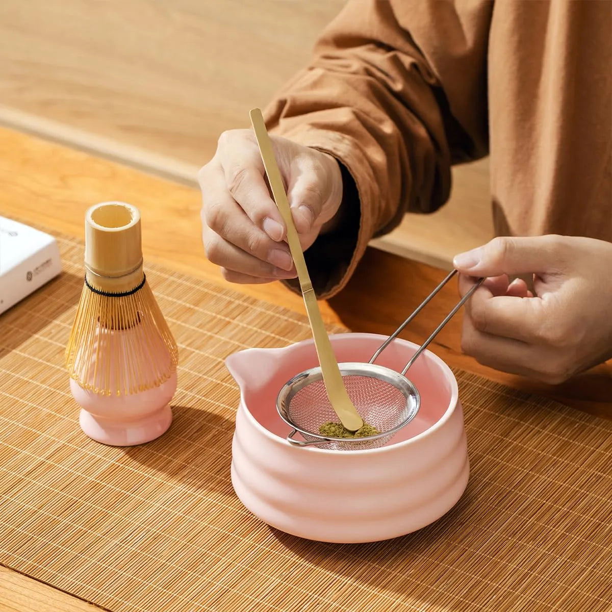 Smooth Finish Japanese Matcha Gift Bowl Set