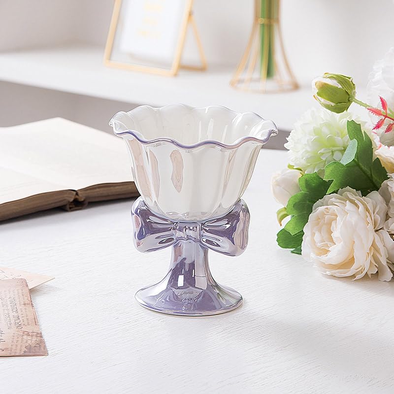 Creative Bow Ice Cream Mug - Pink