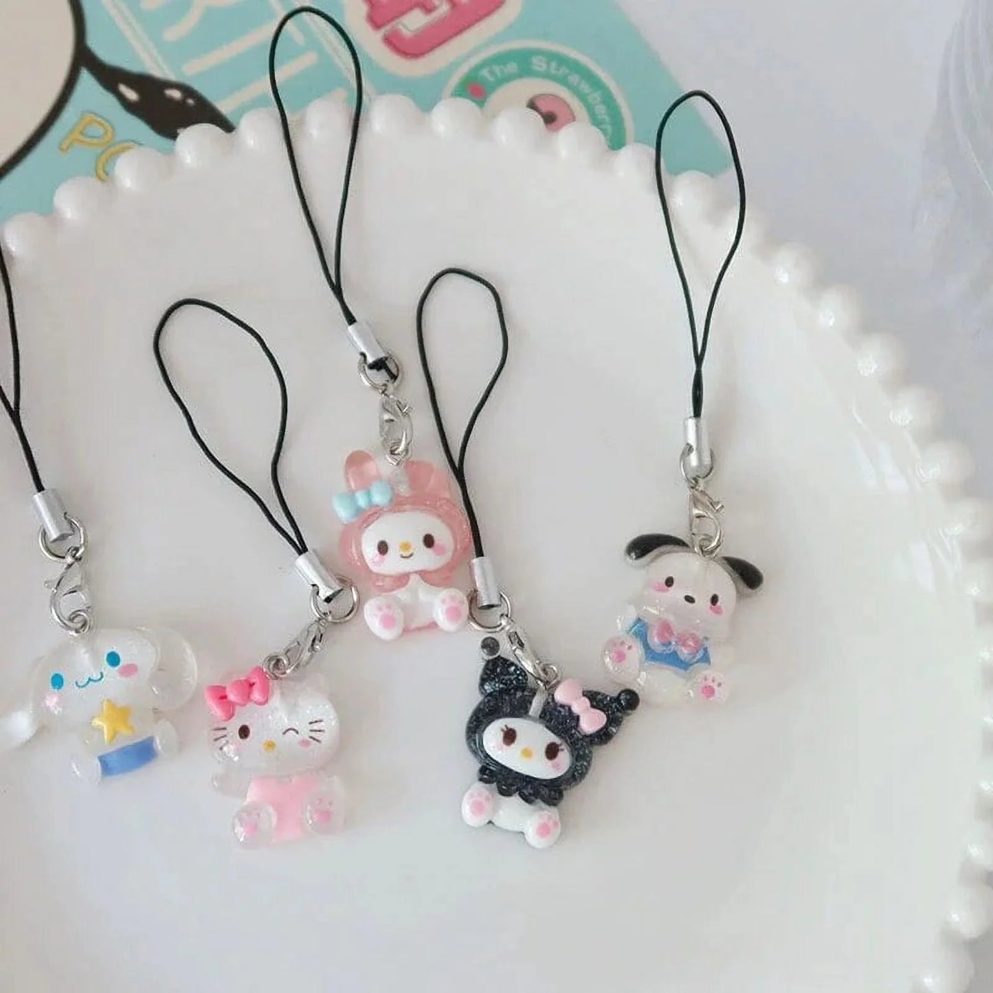 Kawaii Sanrio Rope Phone Charms