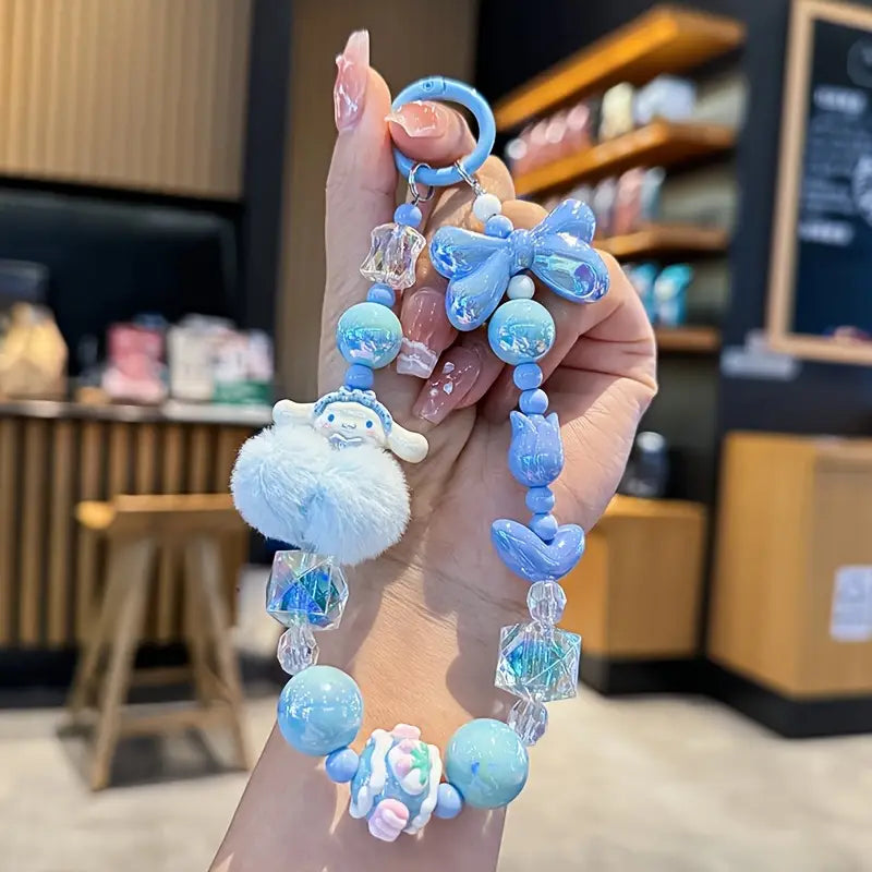 Sanrio Holographic Charm Phone Lanyard/Keychain
