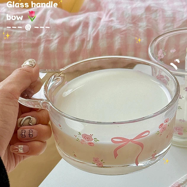 Pinterest Bowknot/Conquette Premium Glassware Set