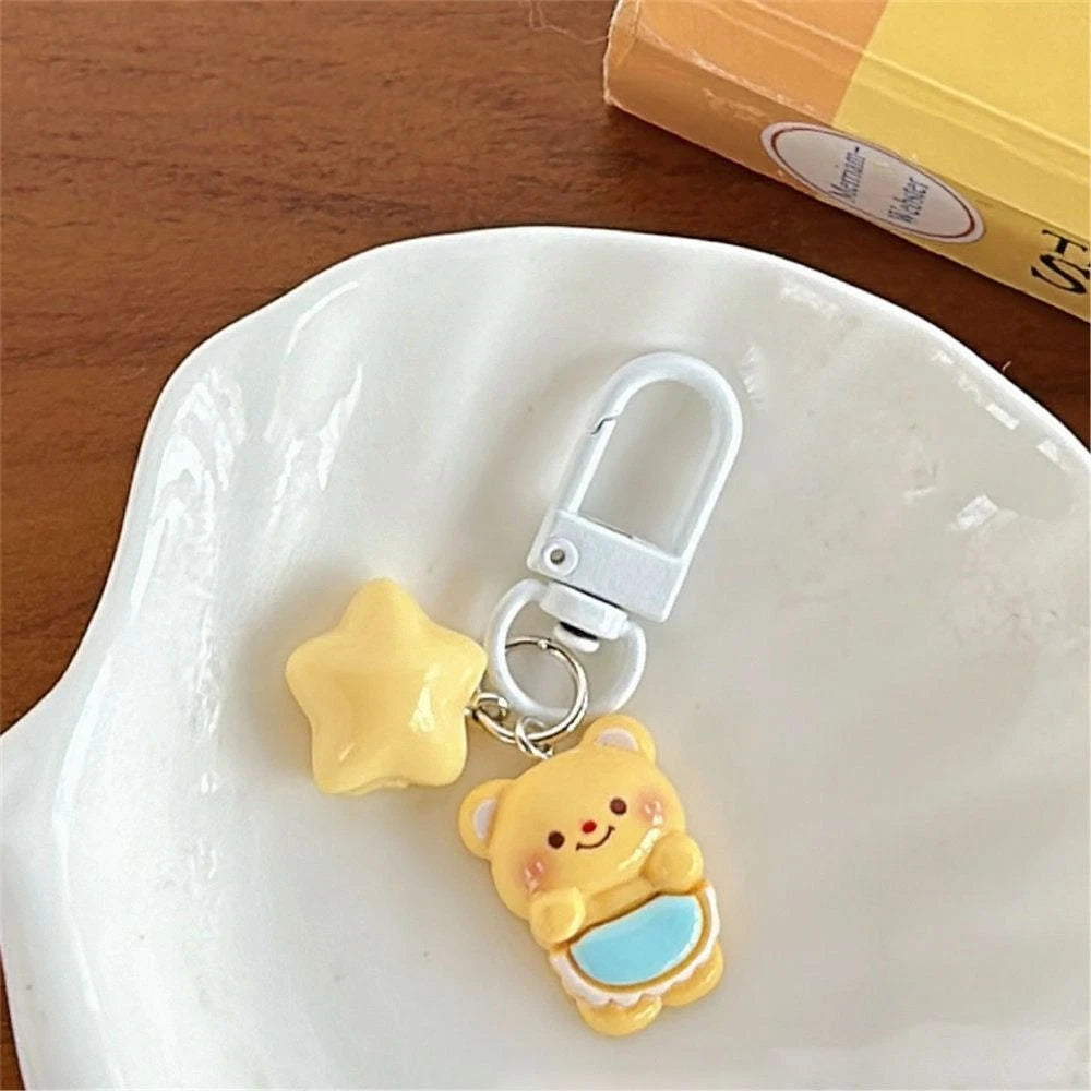 Star Butter Bear Keychain