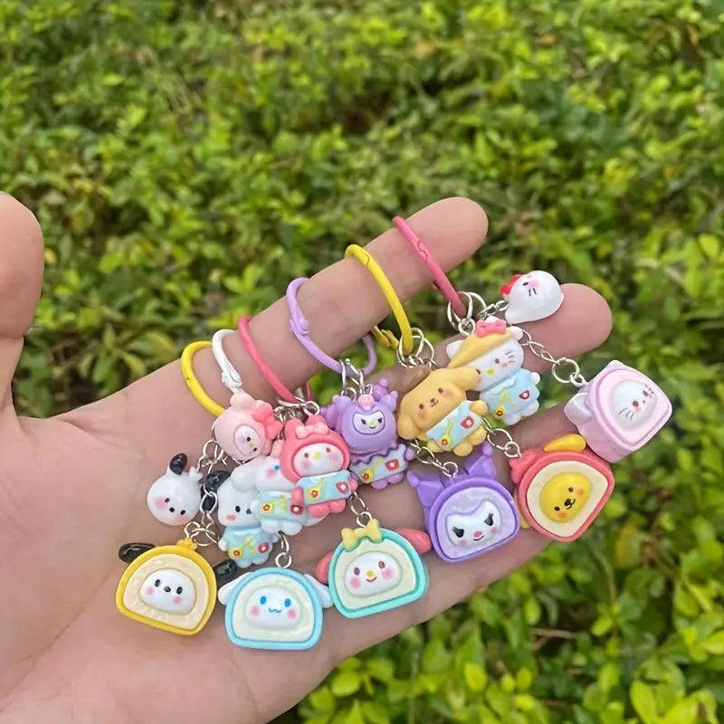 Kawaii Sanrio Pastel Keychains