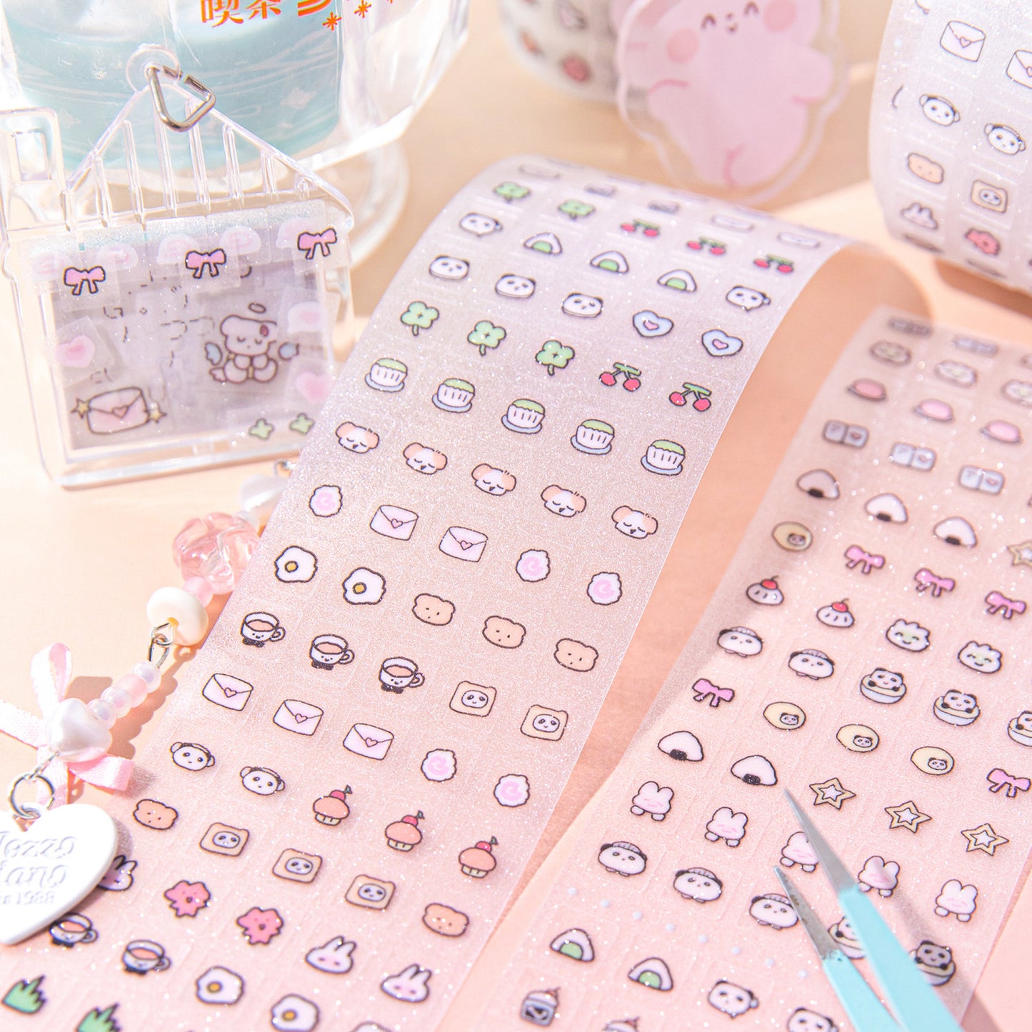 Adorable Transparent Sticker Rolls