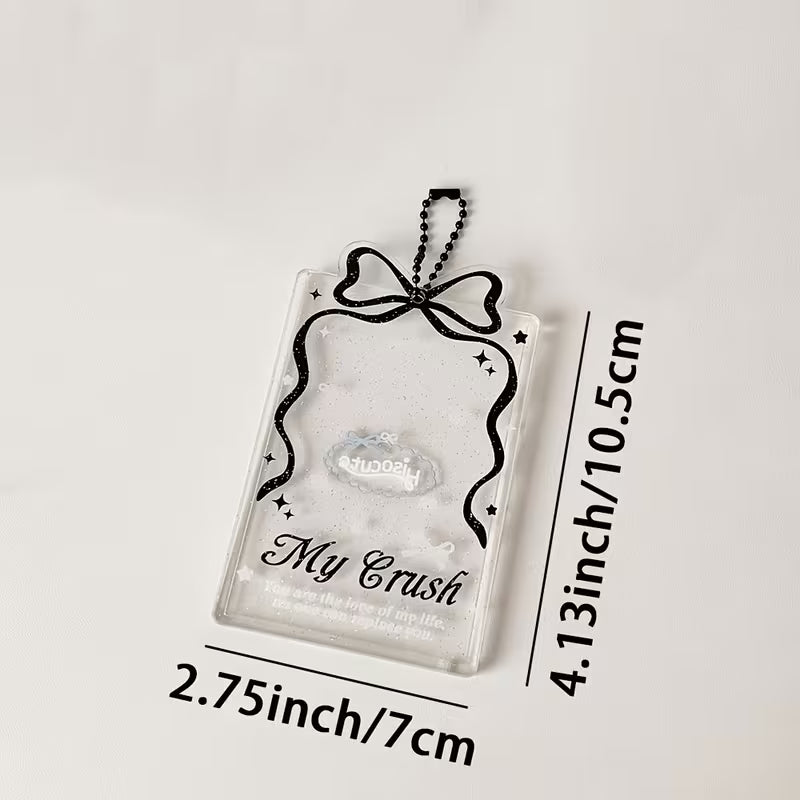 Coquette Bow Photo Card