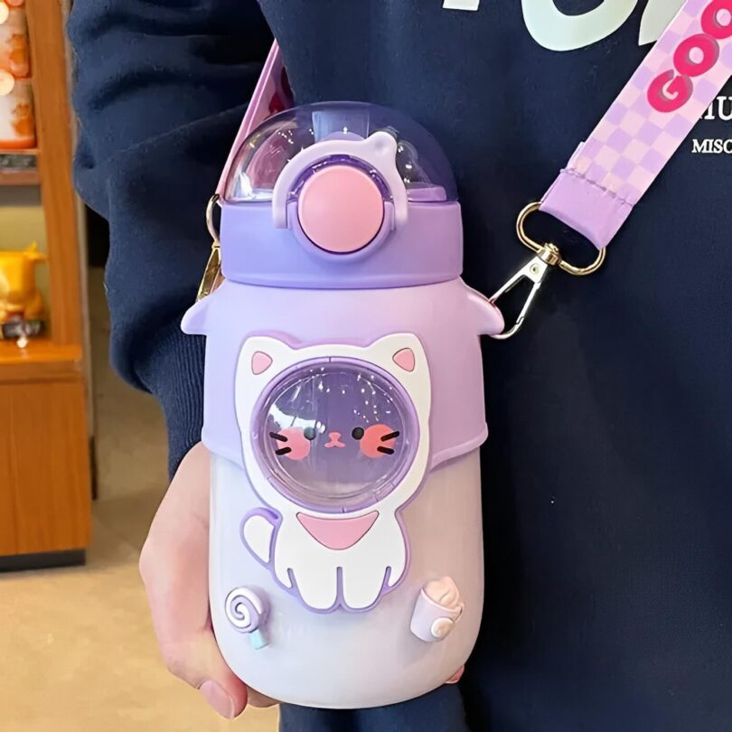 Kawaii Teddy Sipper Bottle