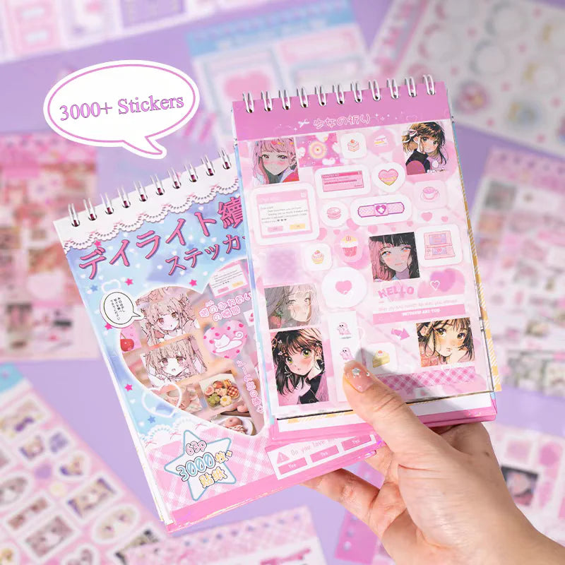 Korean Style Journal Sticker Book