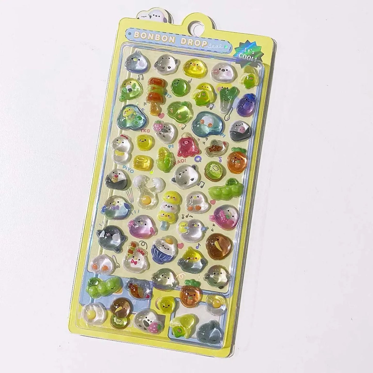Bonbon Drop Puffy Stickers