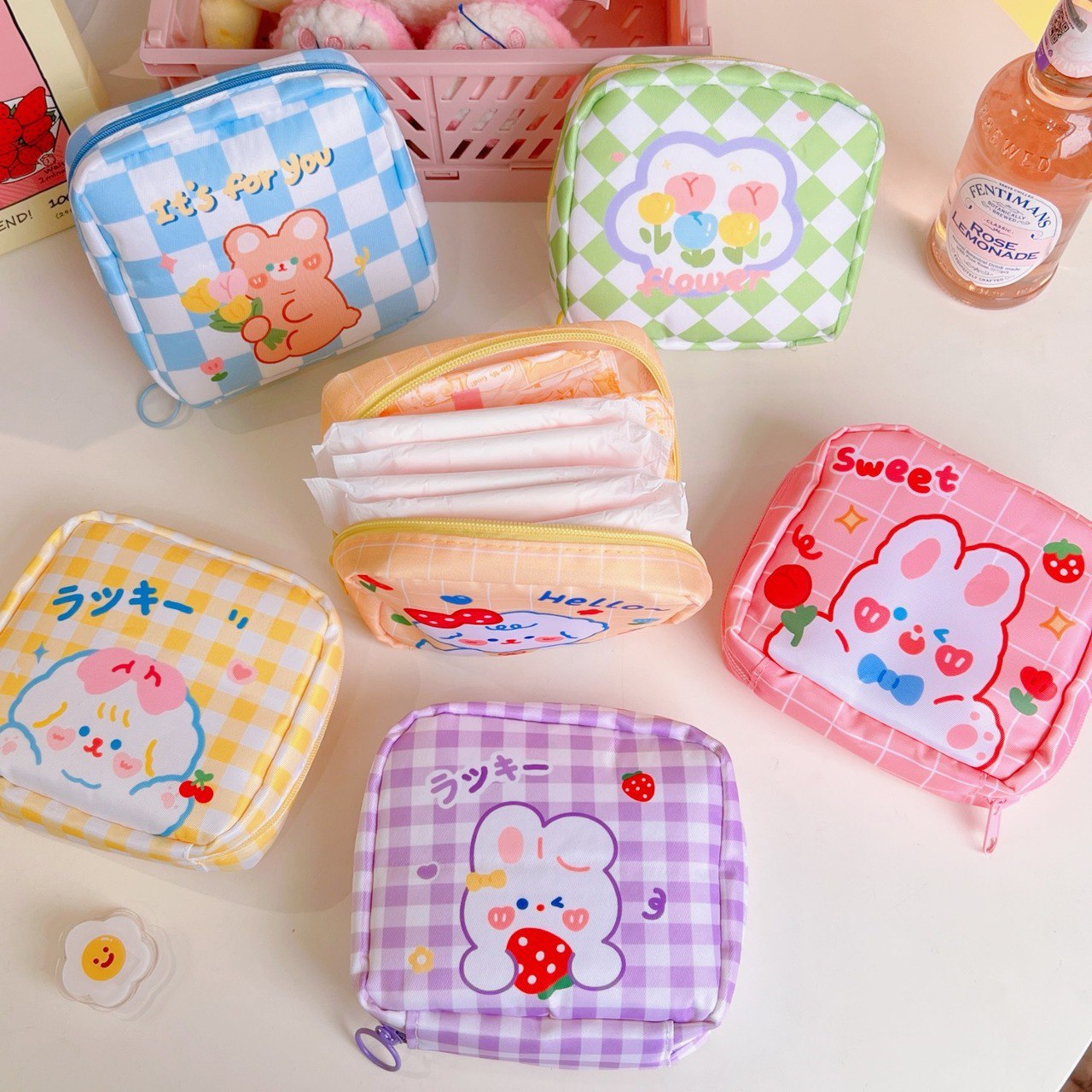 kawaii Napkin Pouch