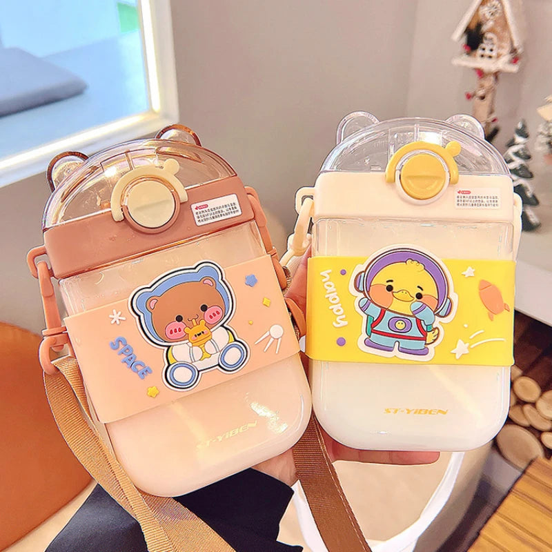 Kawaii Handy Sipper Bottle with Sling