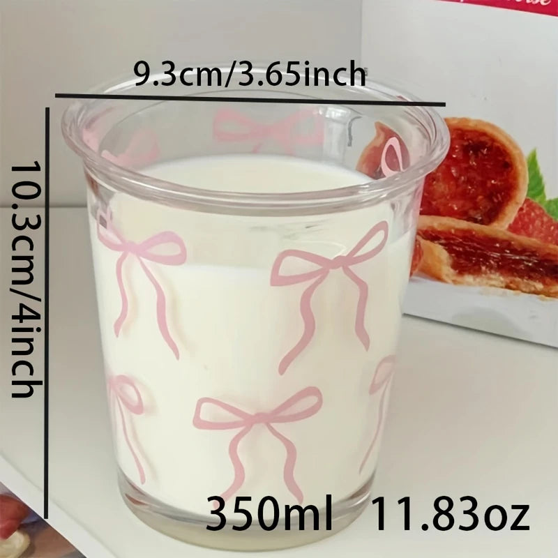 Latte Pink Coquette Tumbler with Pink Straw