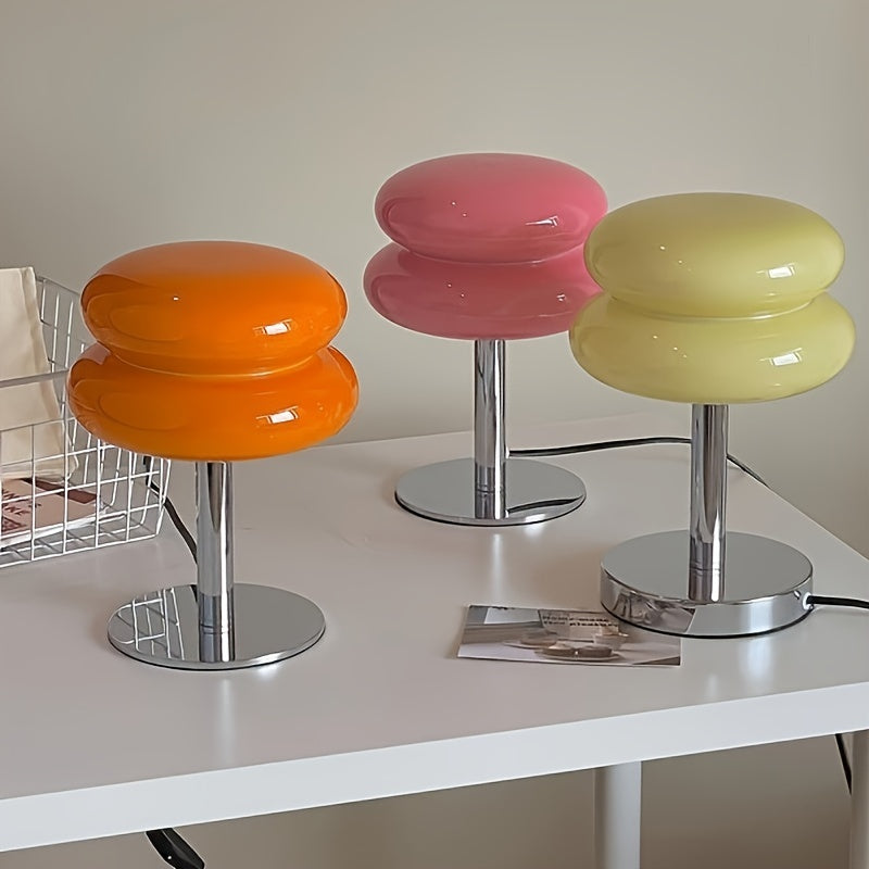 Korean Nordic Macaron Glass Table Lamp - Classic