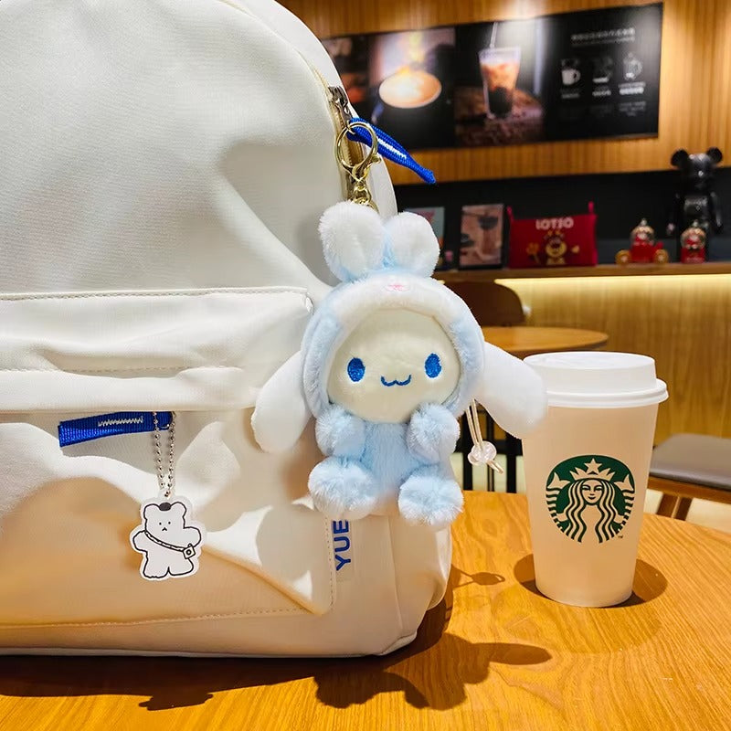 Sanrio Soft Bunny Plush Keychain