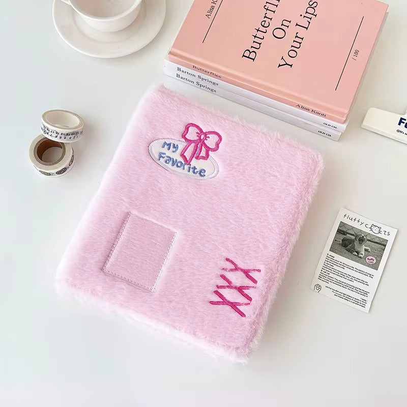 Coquette Furry Photo Card Binder