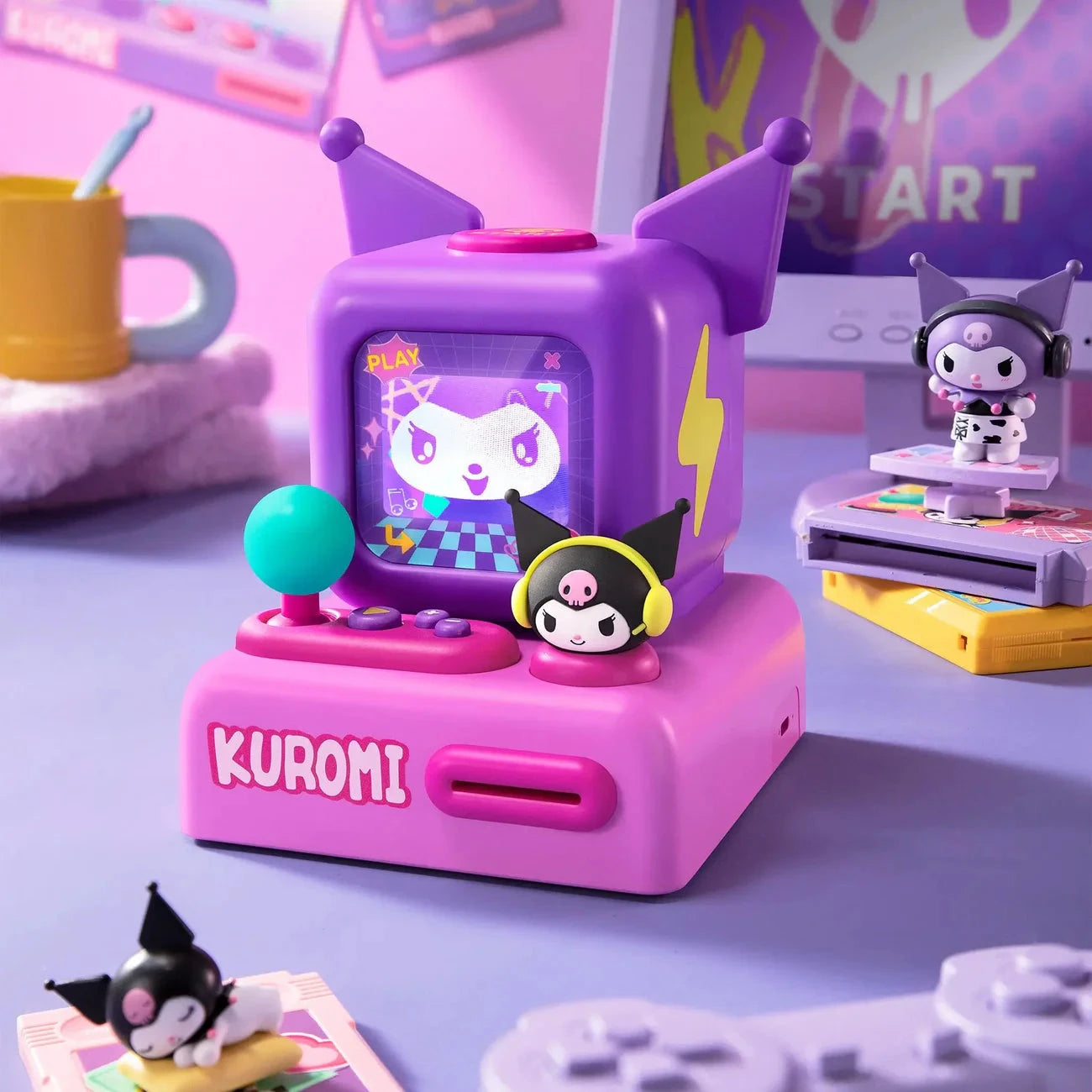 Sanrio Official Kuromi Game Console Speaker Bluetooth Wireless - Preorder