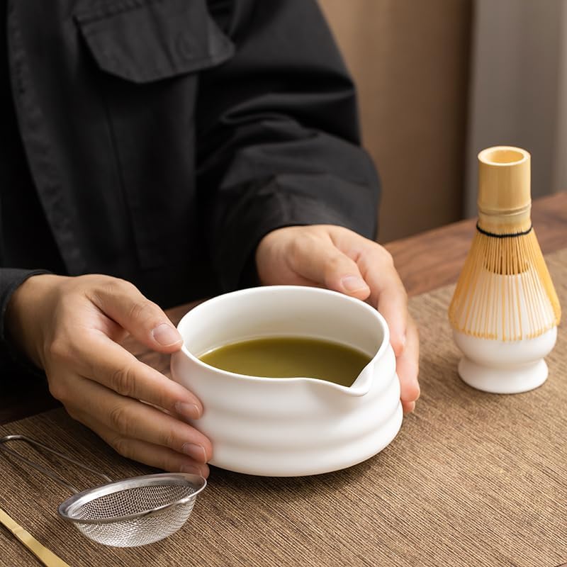 Smooth Finish Japanese Matcha Gift Bowl Set
