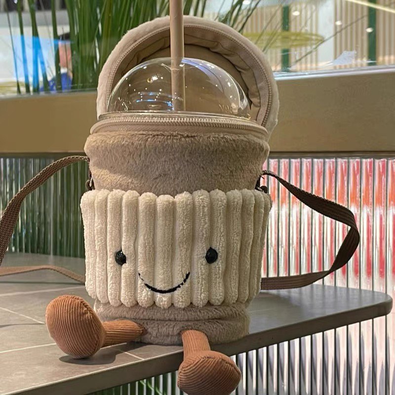Milk Tea/Coffee Cup Crossbody Bag