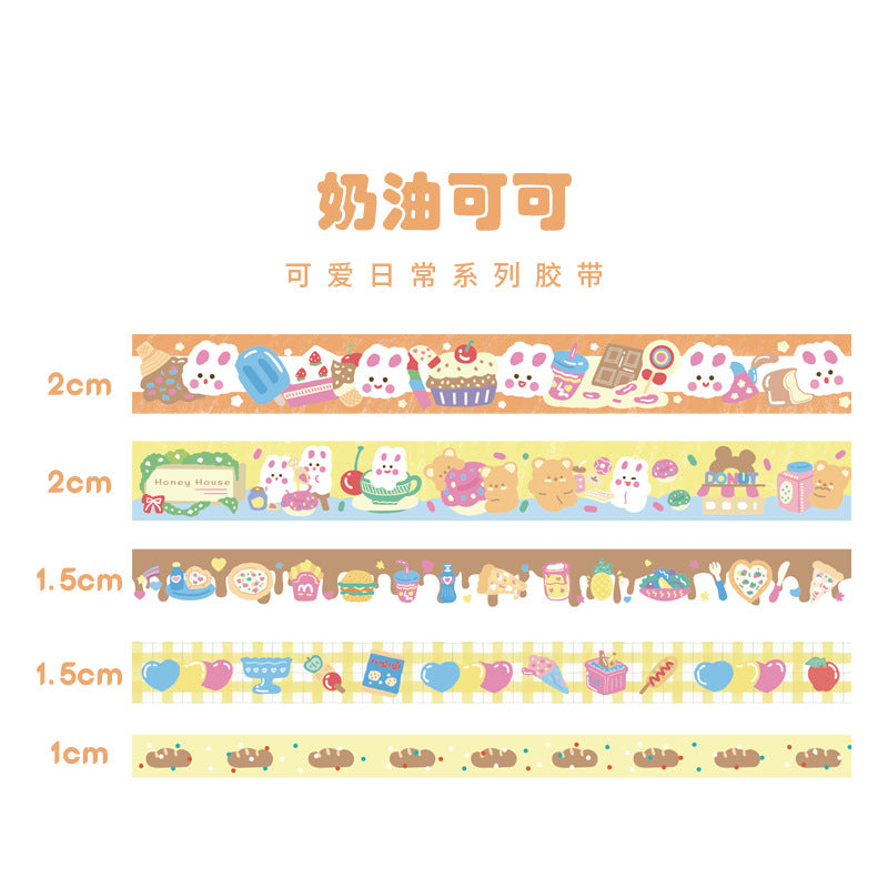 Kawaii Cartoon Tape Stickers
