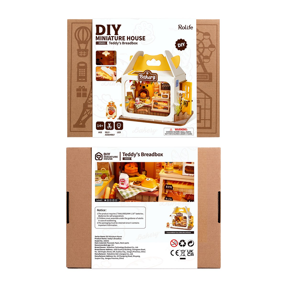 ROLIFE DIY MINIATURE HOUSE - FOOD BOX SHOP - Preorder