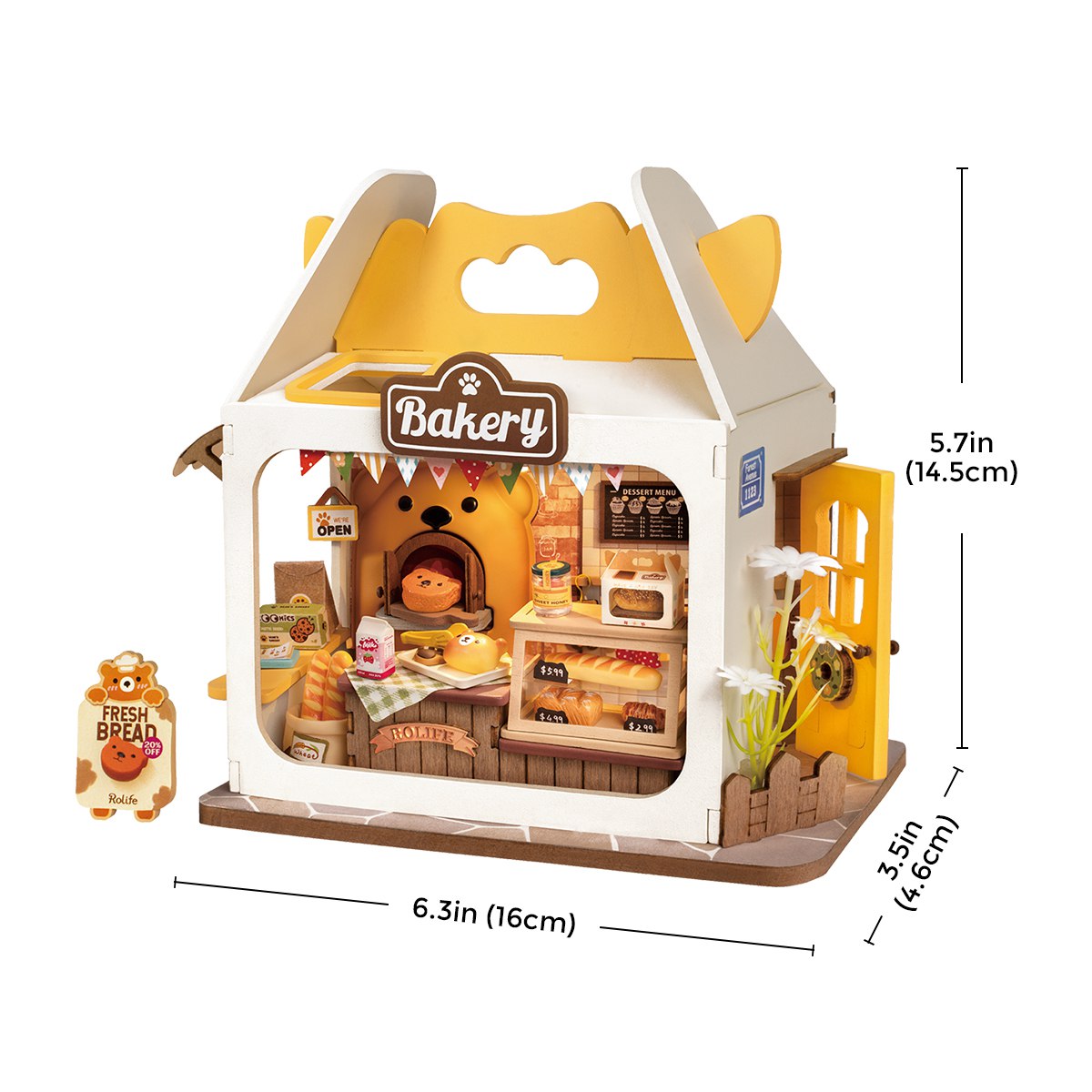 ROLIFE DIY MINIATURE HOUSE - FOOD BOX SHOP - Preorder