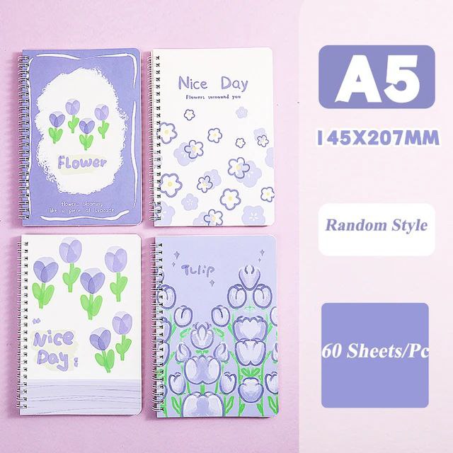 Tulip/Floral Notebook Sets