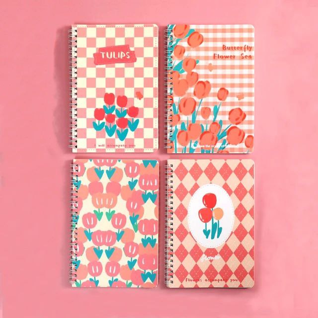 Tulip/Floral Notebook Sets