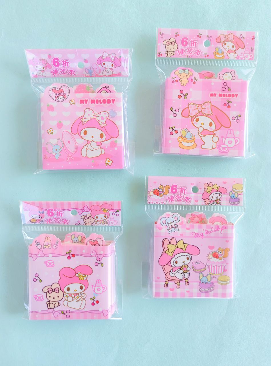 MyMelody Foldable Memo Pad