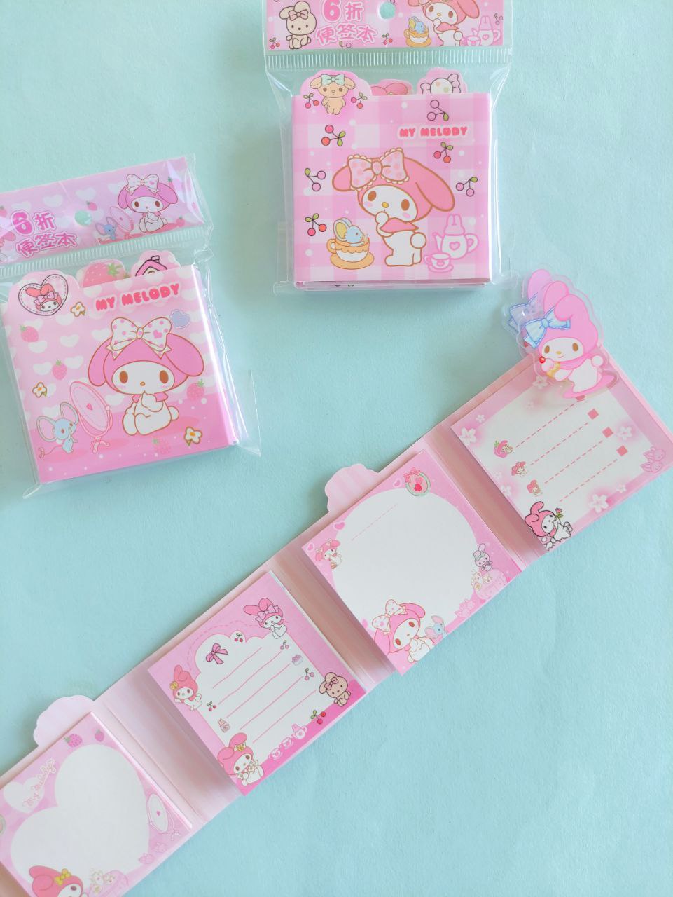 MyMelody Foldable Memo Pad