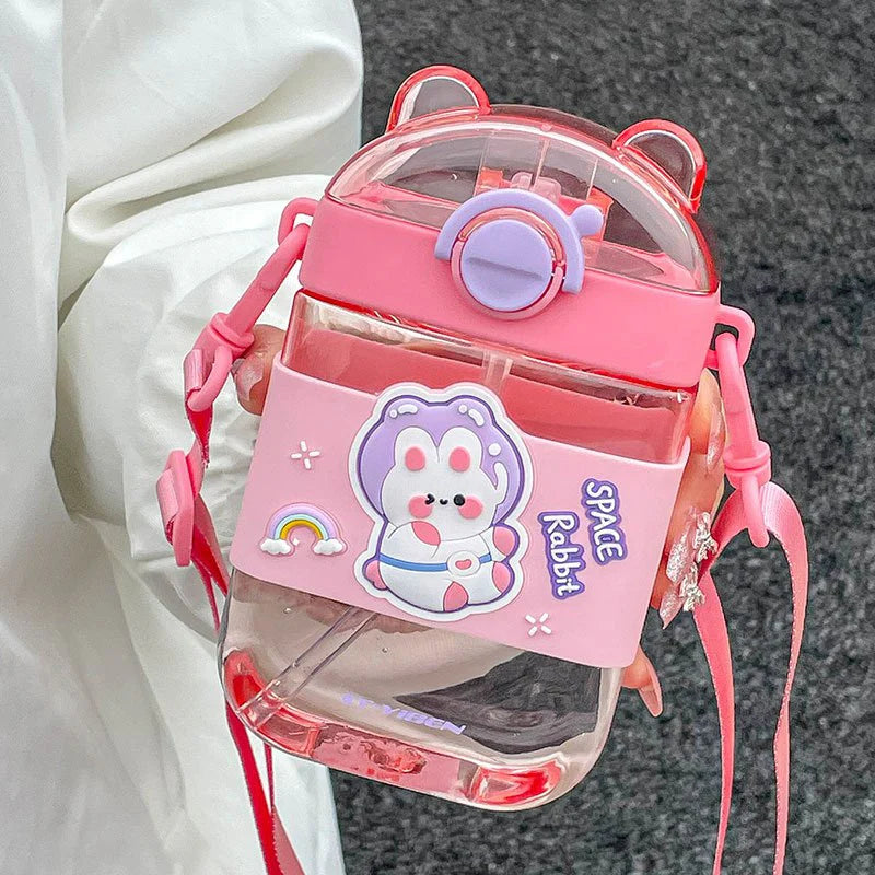 Kawaii Handy Sipper Bottle with Sling
