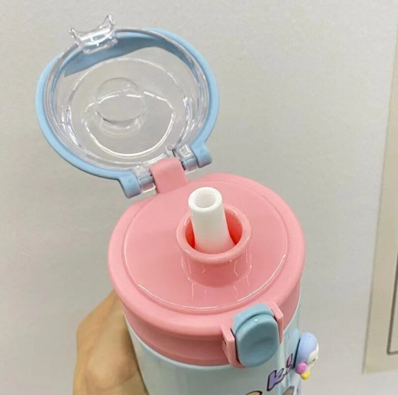 Kawaii Water Bottle – Blue -480ml