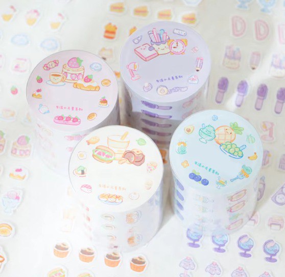Kawaii Small Elements Food Series Washi Sticker Tape