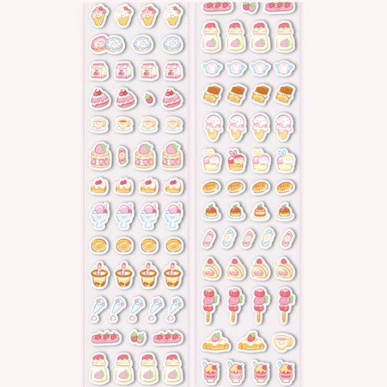 Kawaii Small Elements Food Series Washi Sticker Tape