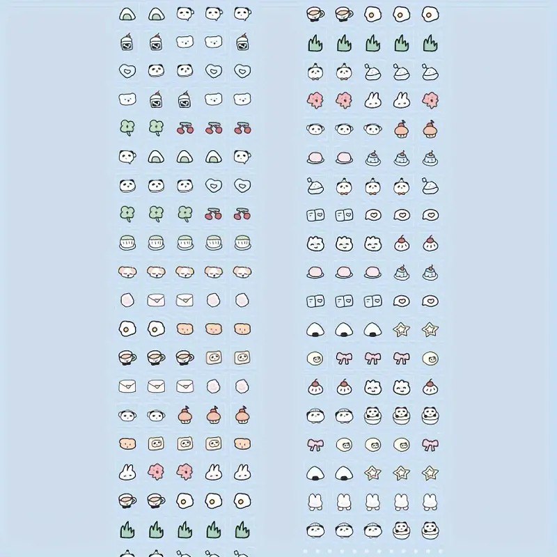 Adorable Transparent Sticker Rolls