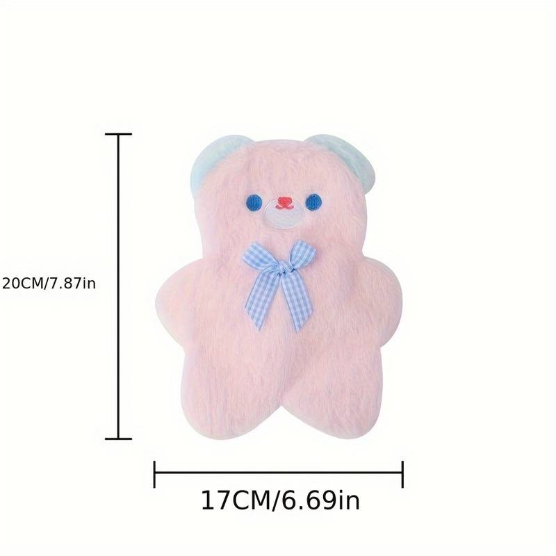 Kawaii Bear Plush Zippered Pouch
