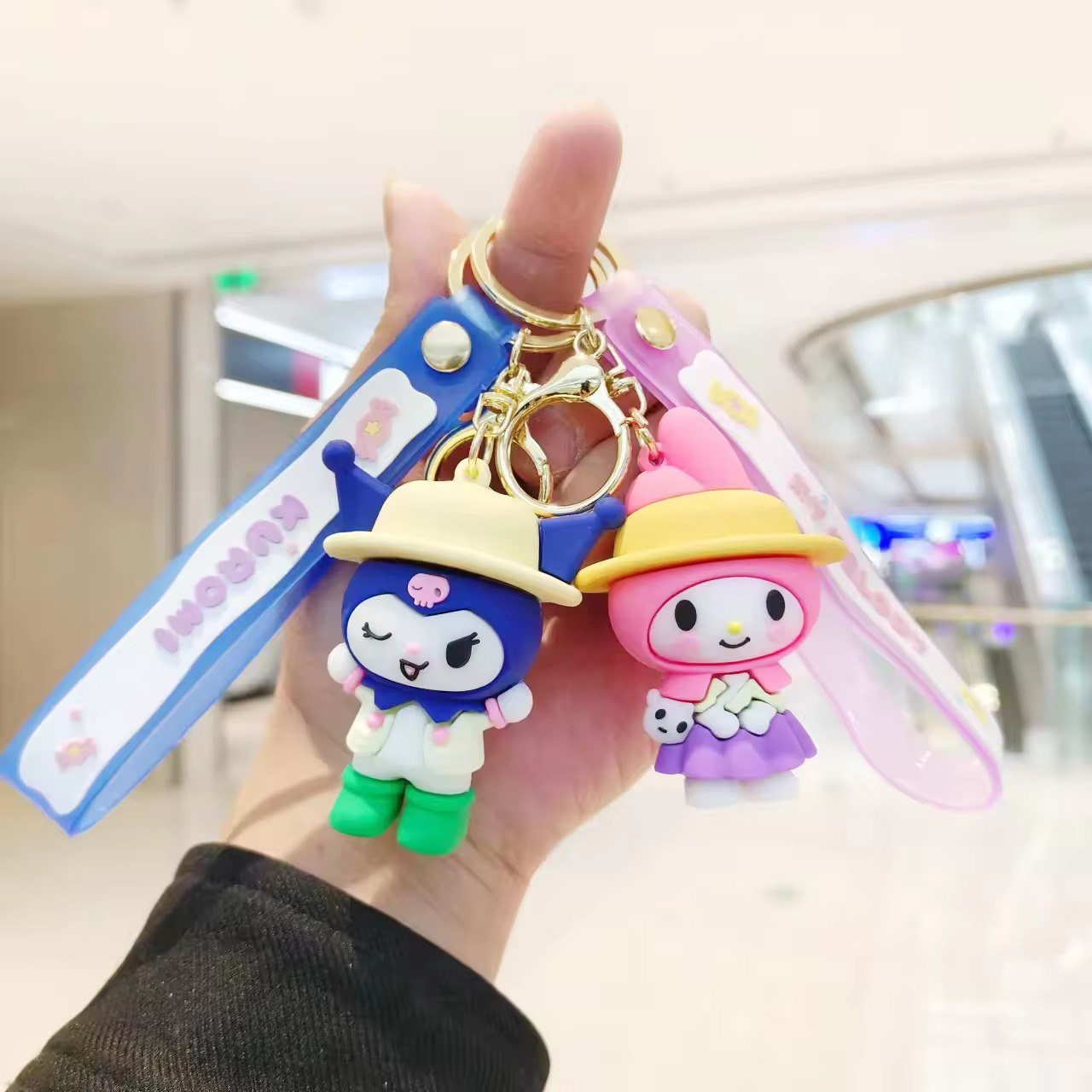 Sanrio Summer Hat Keychain