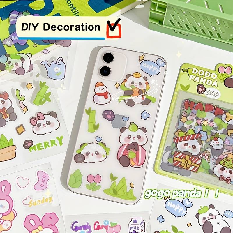 Kawaii Cartoon Pet Animal DIY Stickers