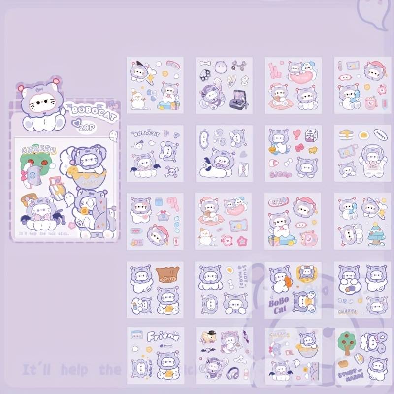 Kawaii Cartoon Pet Animal DIY Stickers