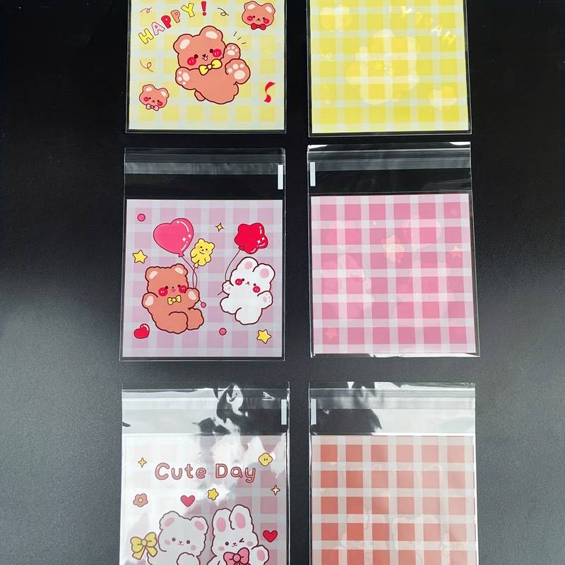 Kawaii Candy Plastic Cover - Set of 4
