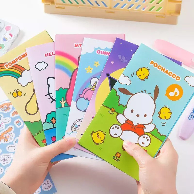 Kawaii Sanrio Adhesive Stickers Scrapbook