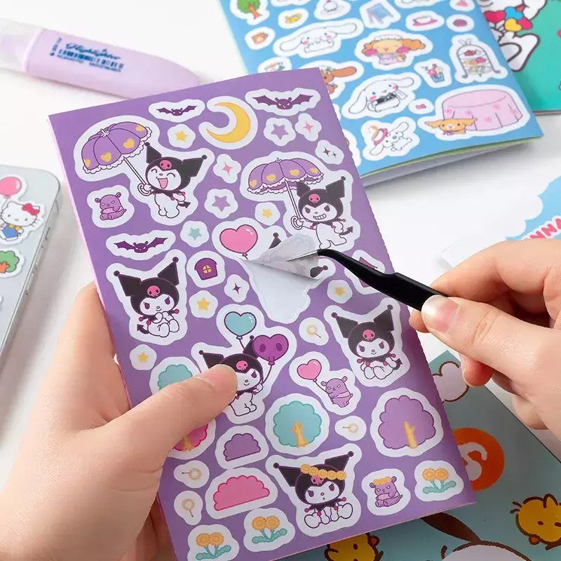 Kawaii Sanrio Adhesive Stickers Scrapbook