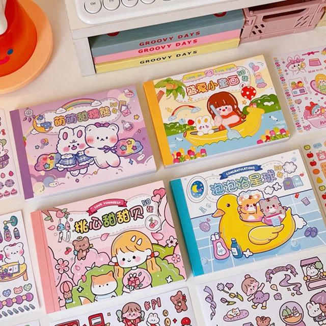 Cute Kawaii Sticker Notebook