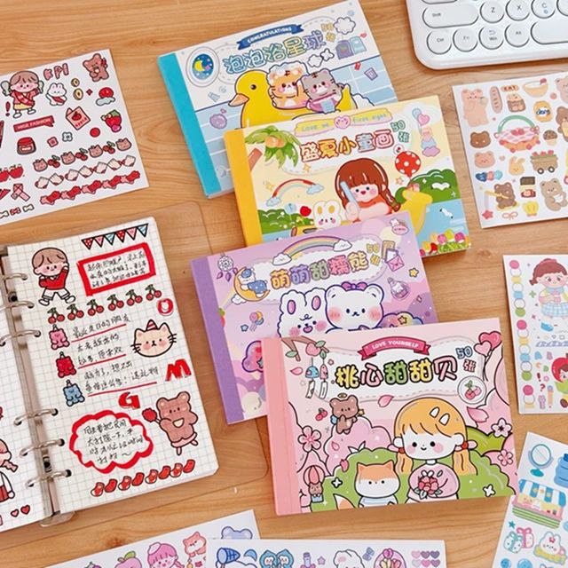 Cute Kawaii Sticker Notebook