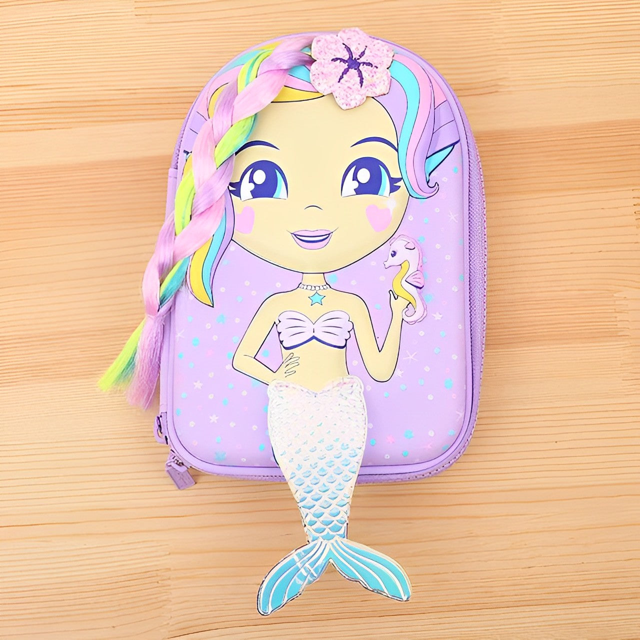 Mermaid Braided Stationery Case