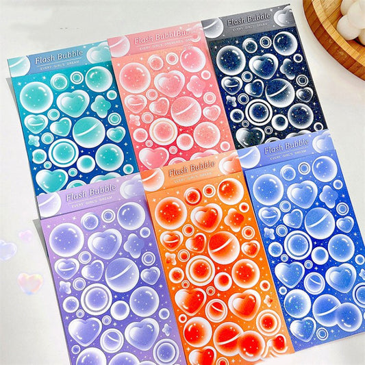 Flash Bubble Sticker Sheet