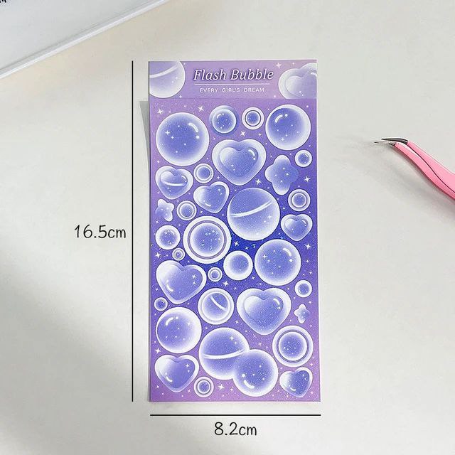 Flash Bubble Sticker Sheet