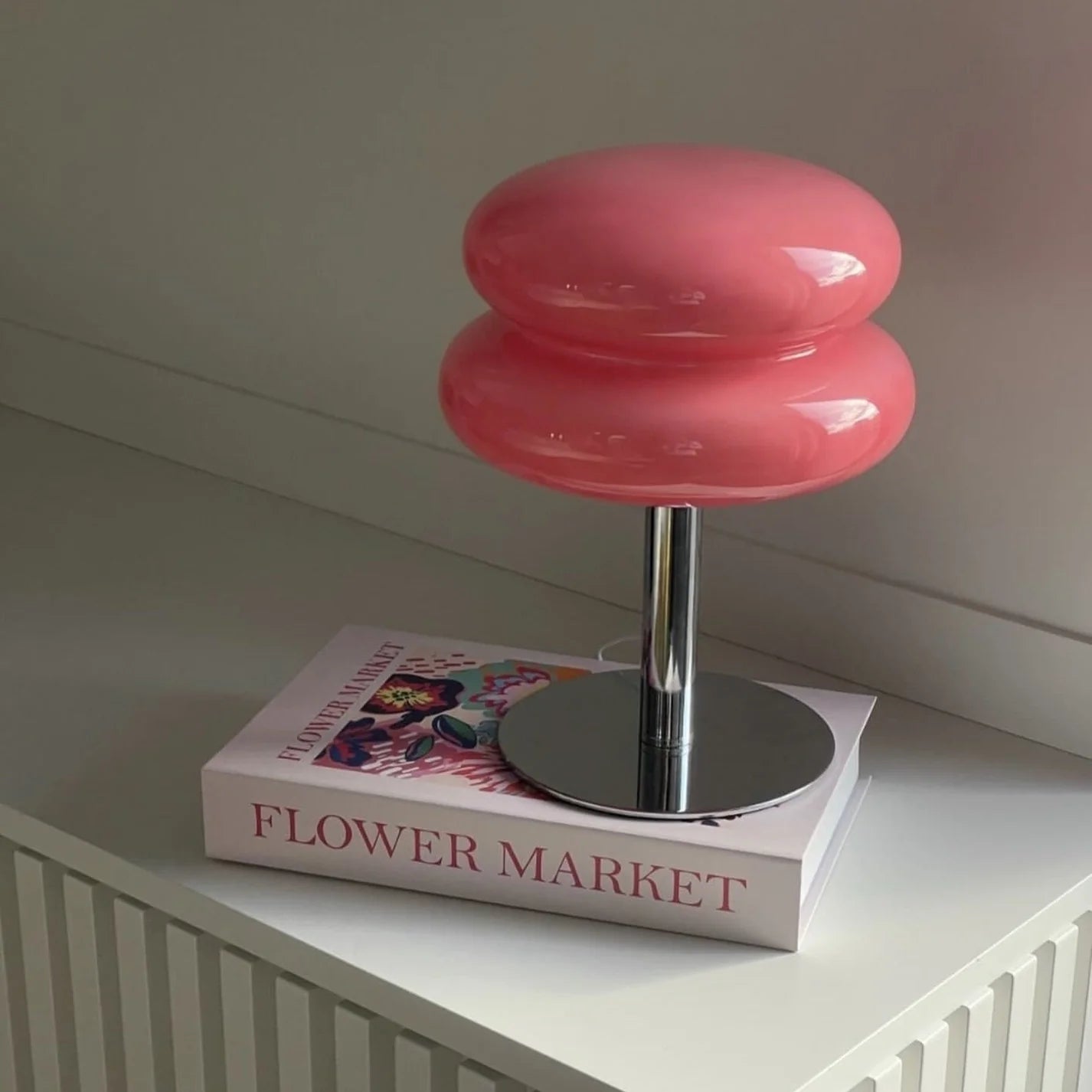 Korean Nordic Macaron Glass Table Lamp - Classic
