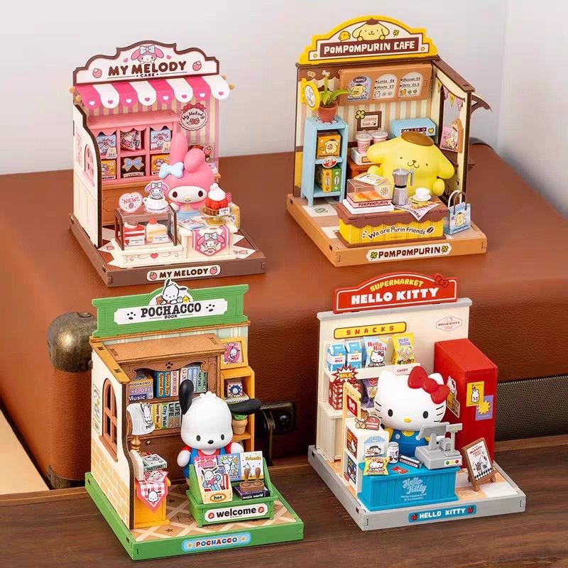 Rolife x Sanrio DIY Miniature Cute Store Manager Series Kit